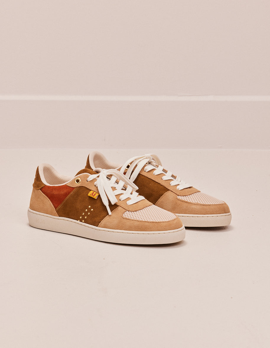 Basket femme couleur camel online