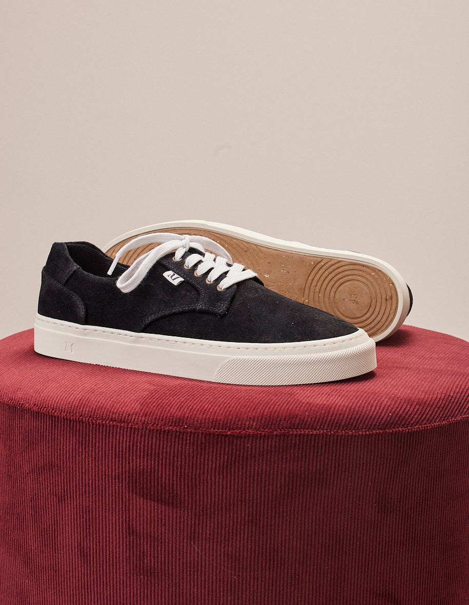 Low-top trainers Alexandre - Black suede