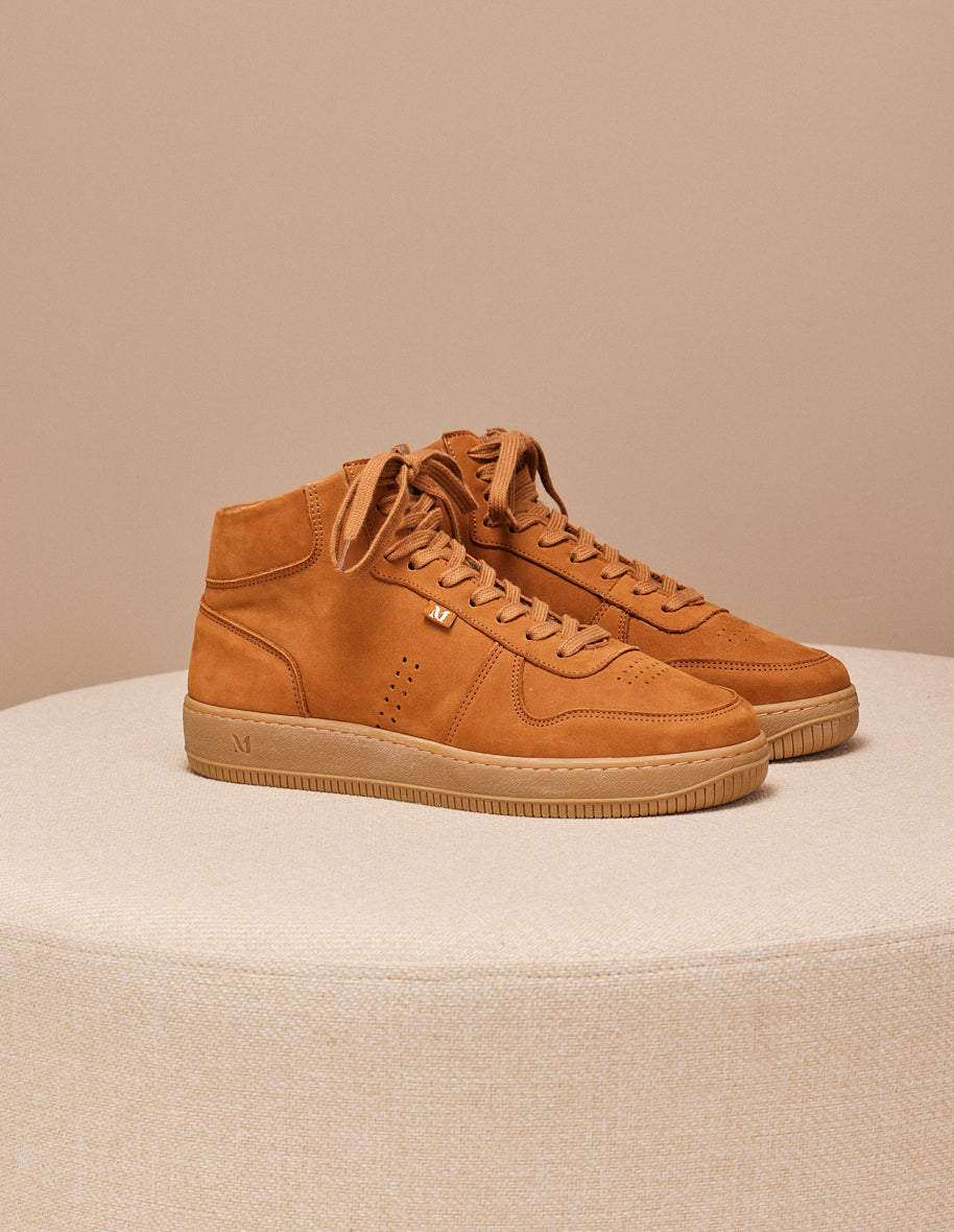 Arnaud rising sneakers - Nubuck Amber