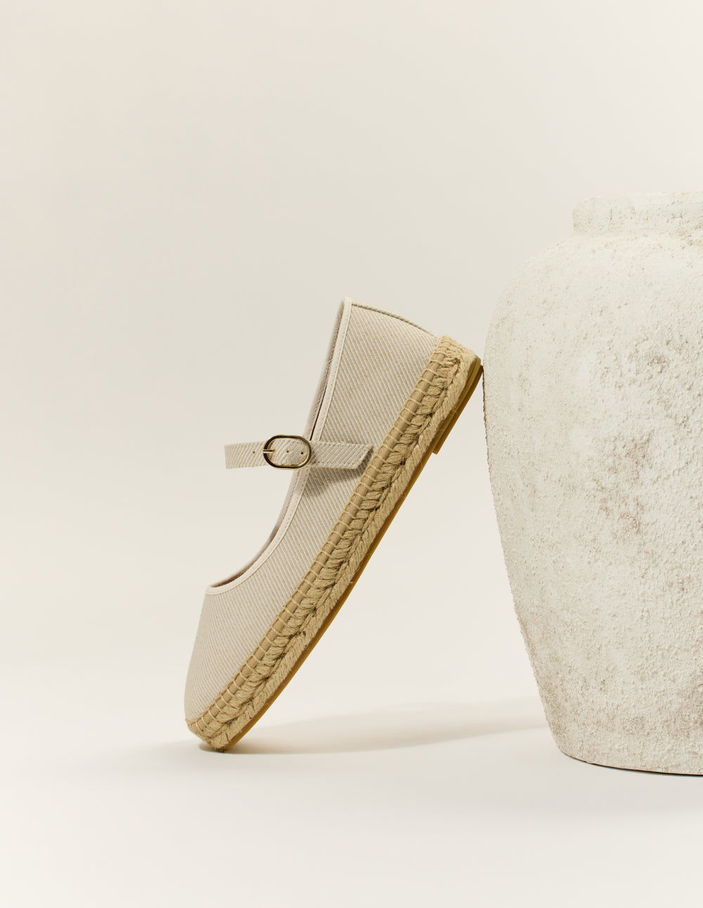 Espadrilles Bebi - Toile beige