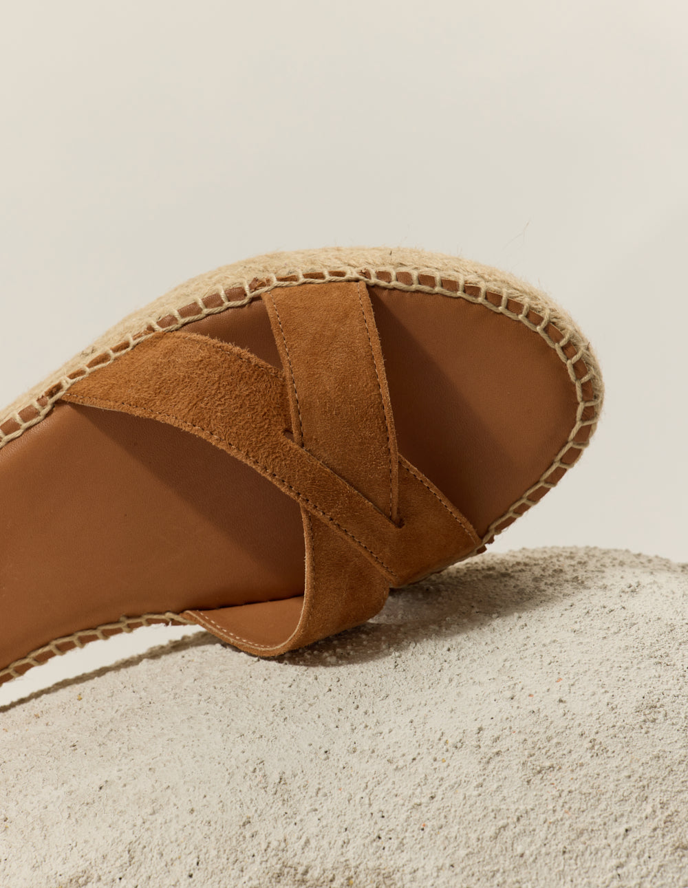 Espadrilles Catherine - Suède cognac