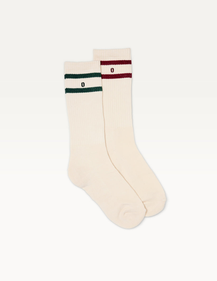 2-Pair Sock Pack - Bordeaux and Pine Sport