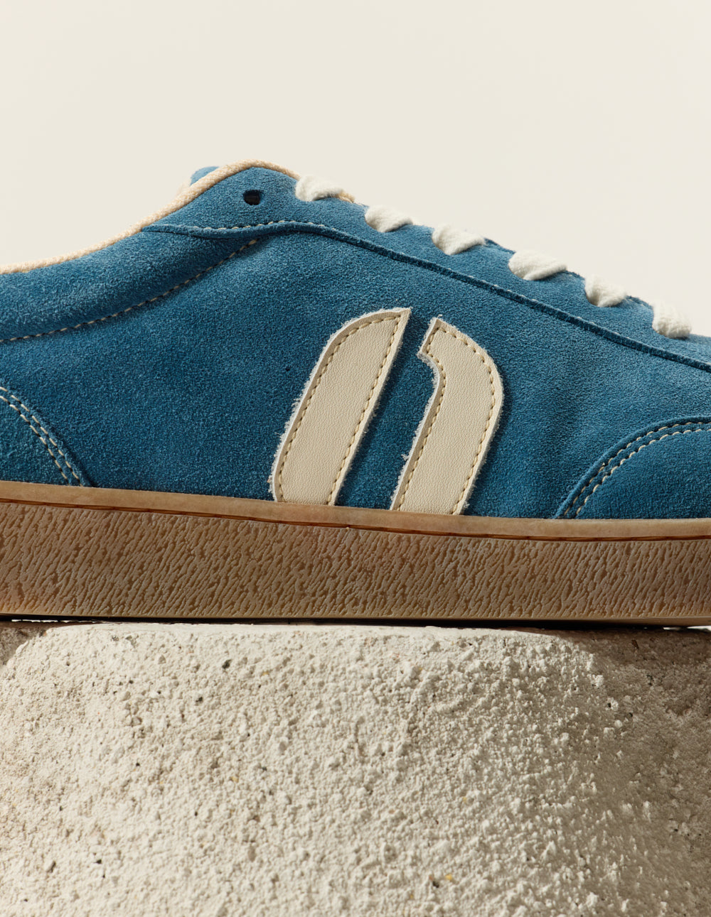 Lucia low-top trainers - Blue ecru