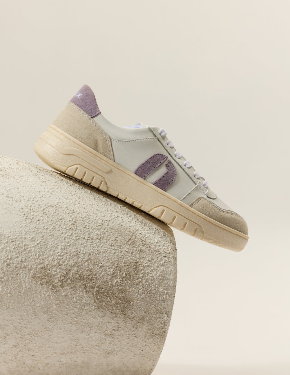 Nora low-top trainers - White lilac