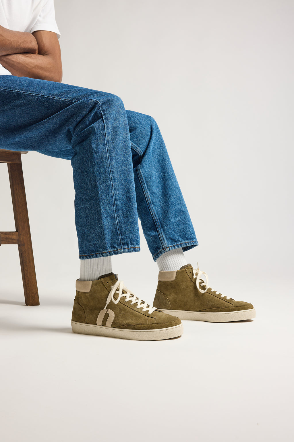 High-top trainers Alexis - Khaki