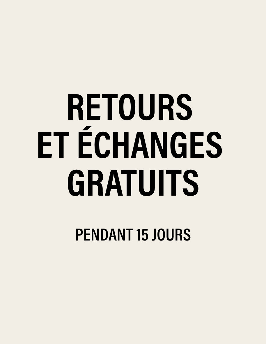 Push | Retours & échanges gratuits