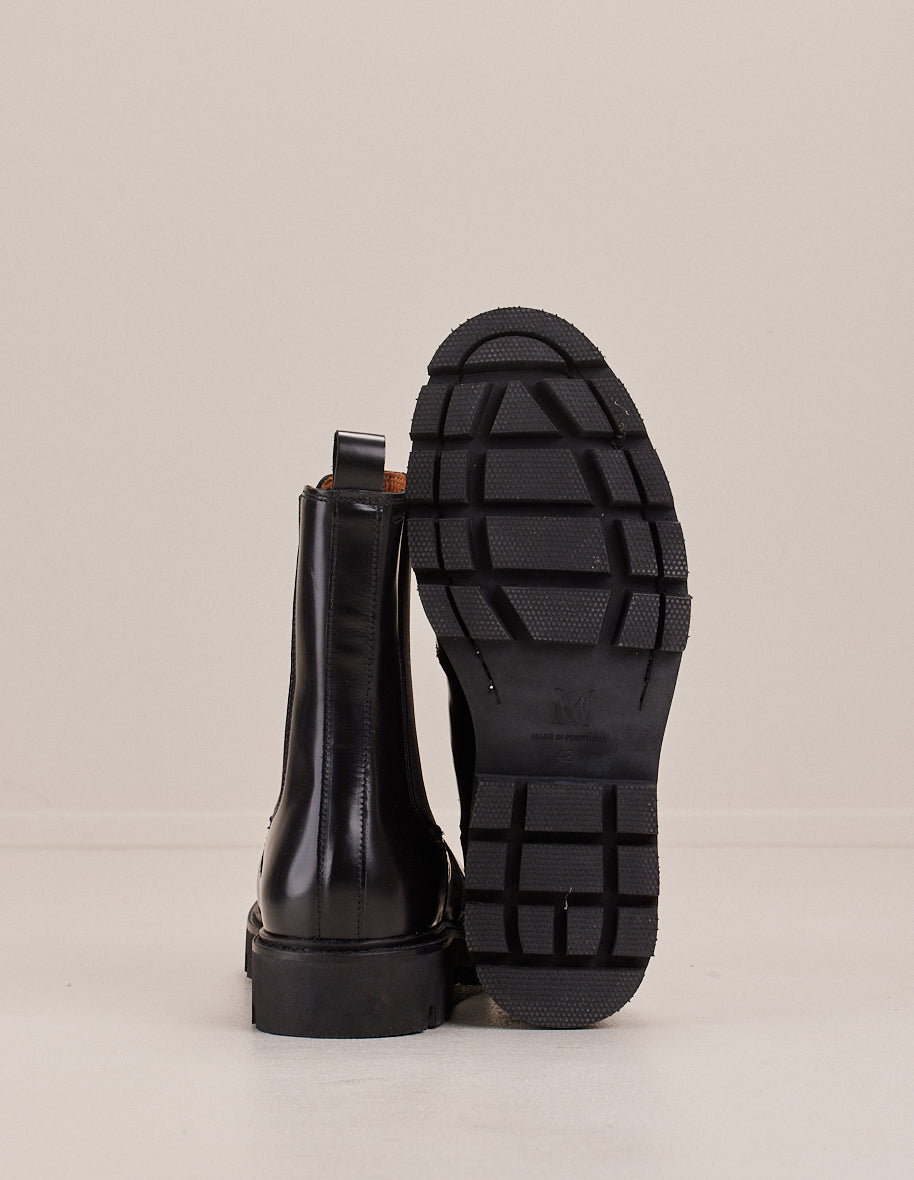 Ankle boots Raoul - Black box leather