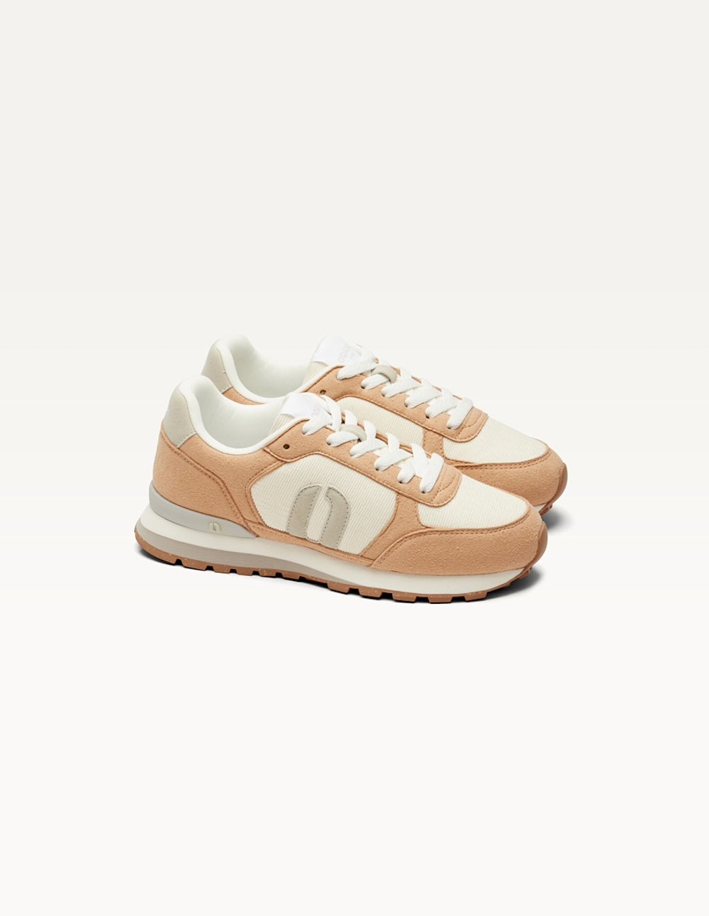 Low-top trainers Aline - White nude