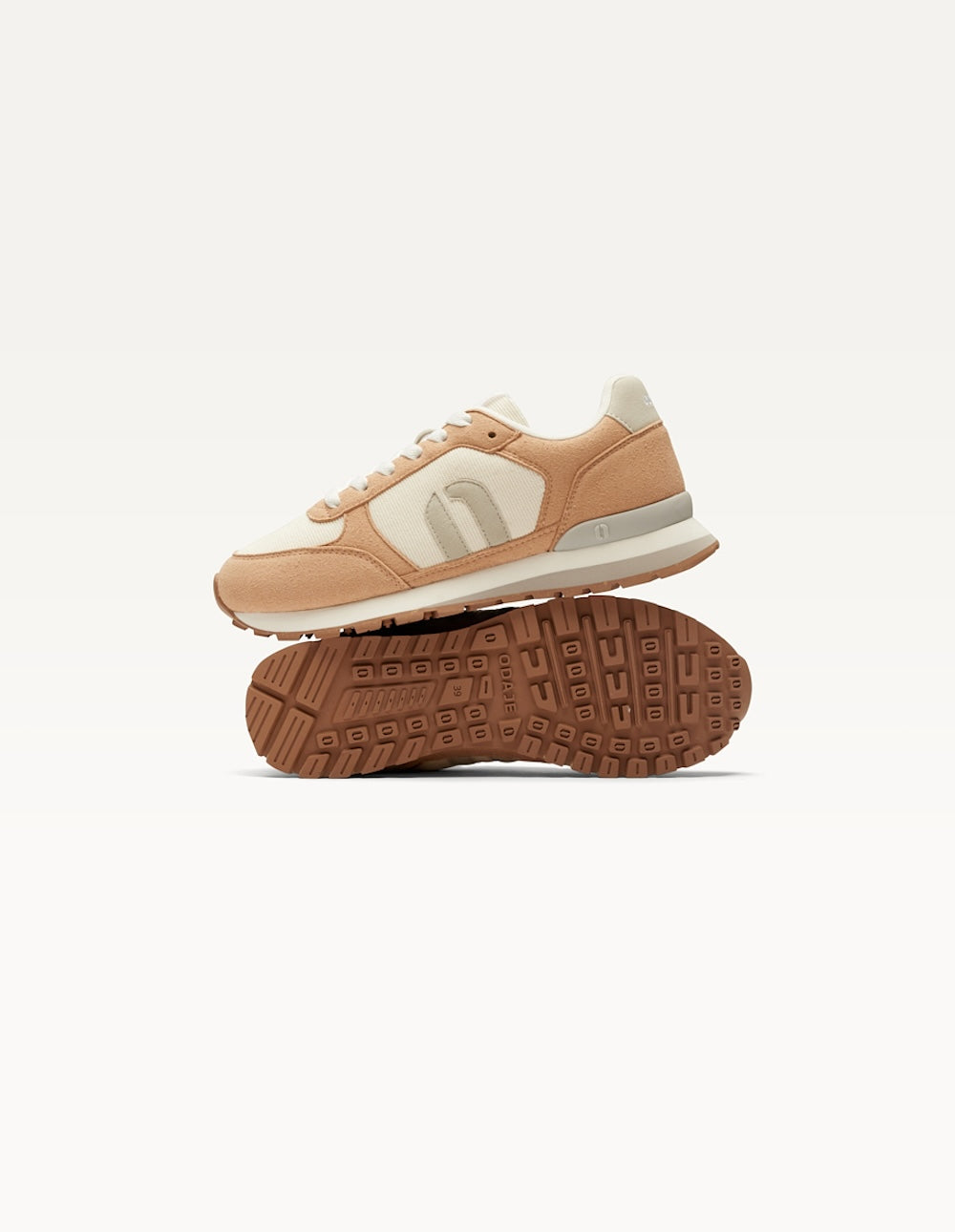 Low-top trainers Aline - White nude