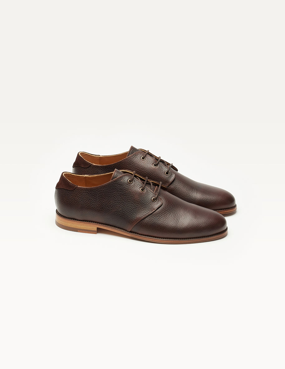 Derbies Alphonse - Pull-up Marron