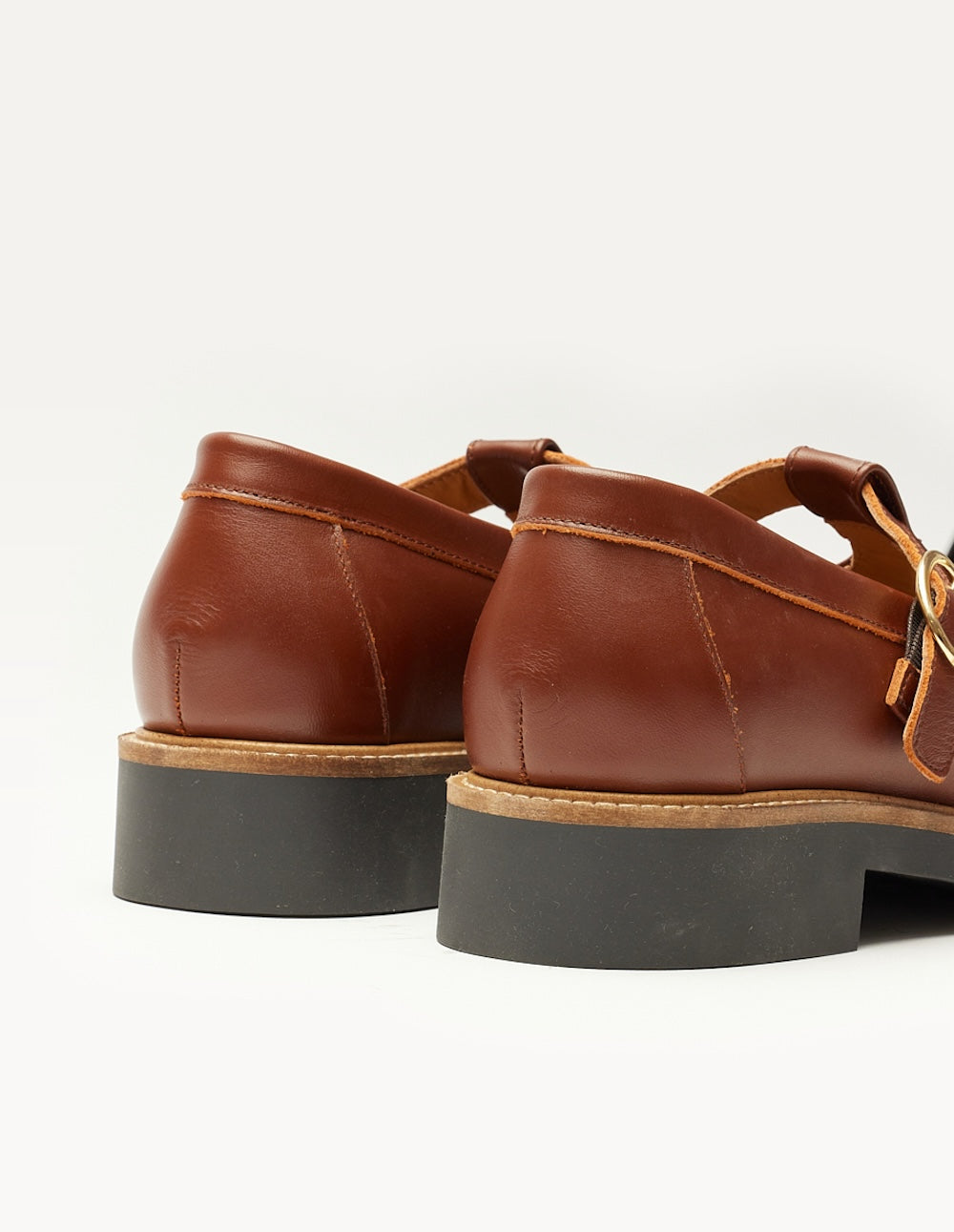 Derbies Carmen - Cuir marron