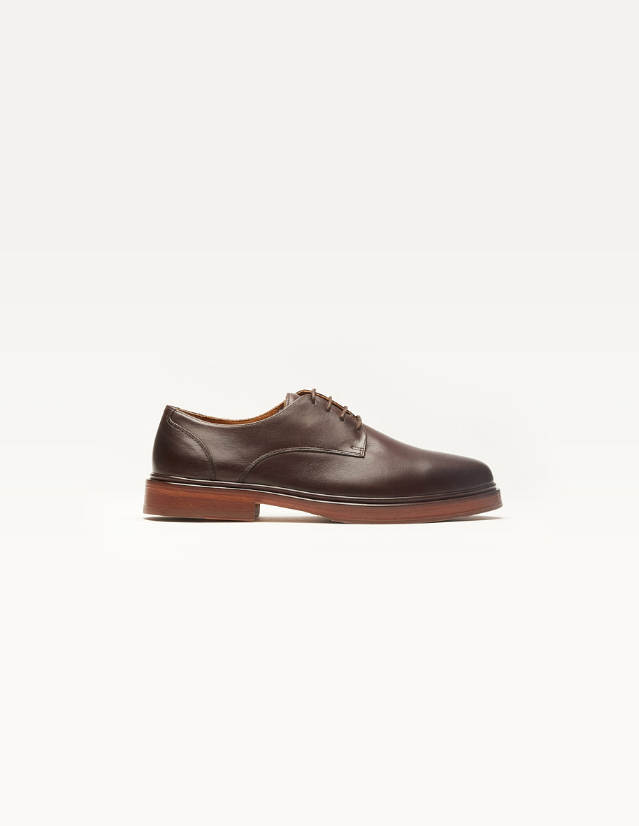 Derbies Edgar - Cuir marron