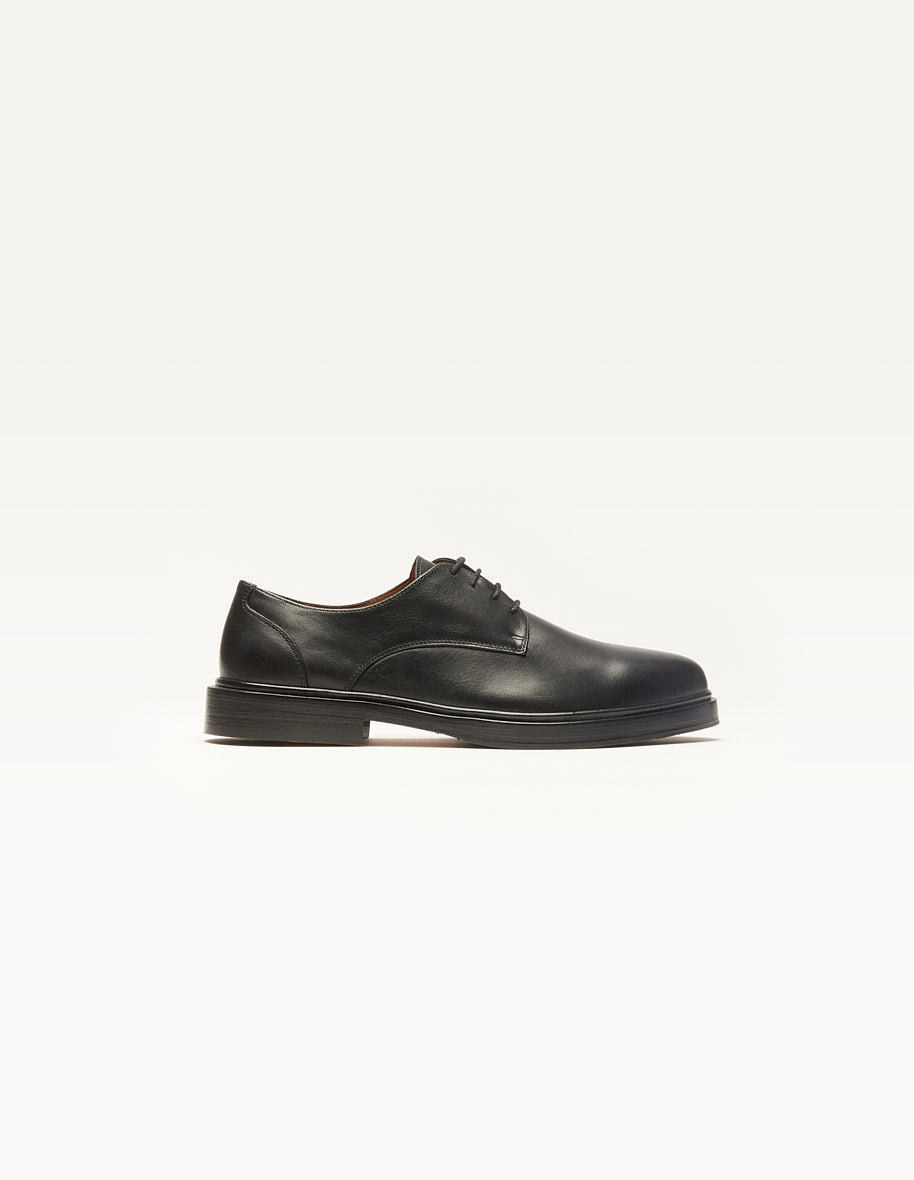 Derbies Edgar - Cuir noir