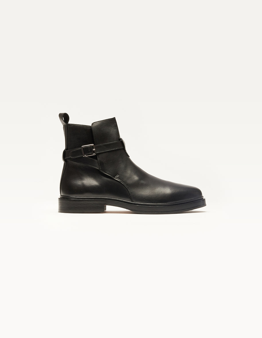 Bottines Gaetan - Cuir noir