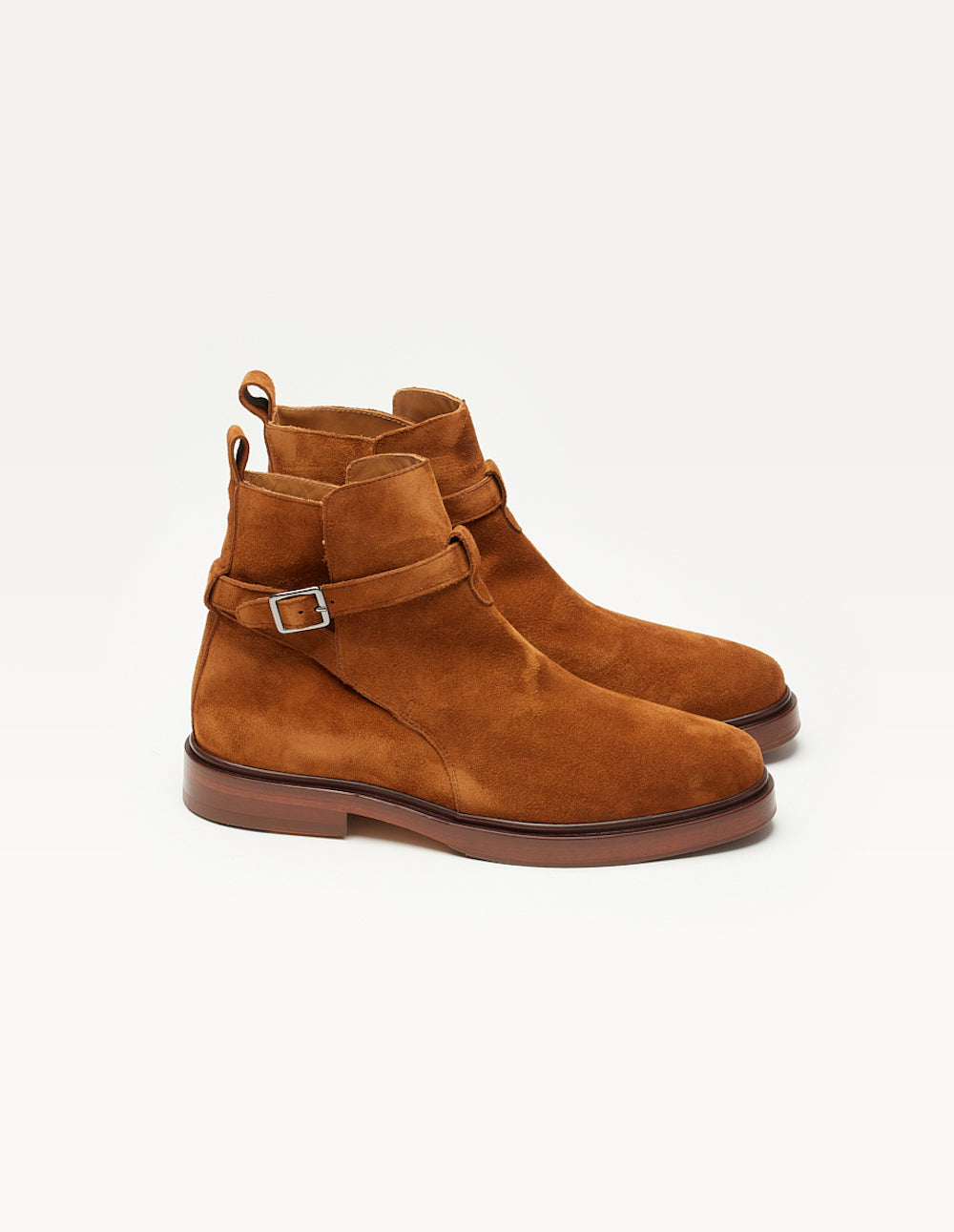 Bottines Gaetan - Suède cognac