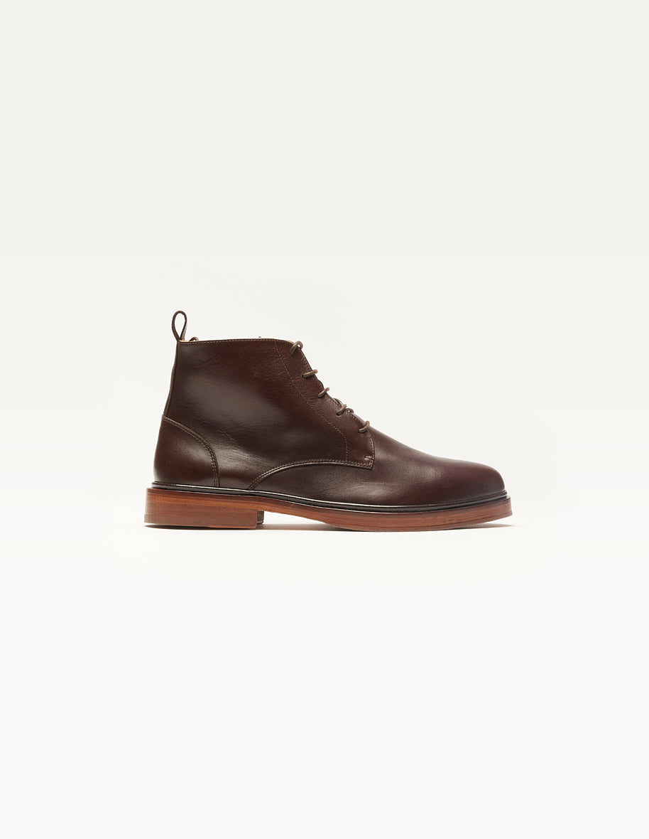 Bottines Guillaume - Cuir marron