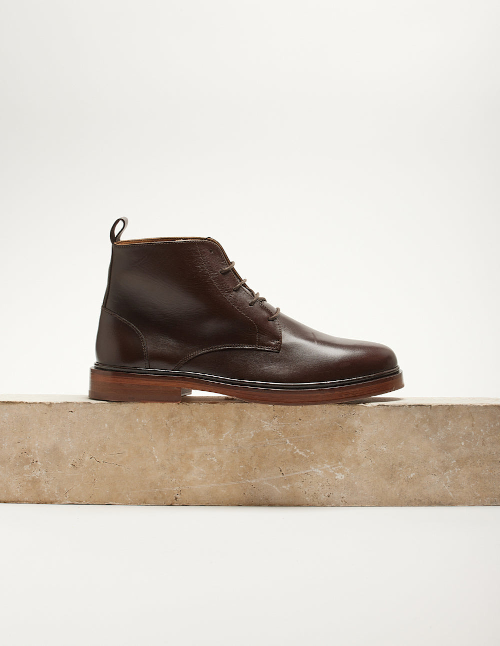 Bottines Guillaume - Cuir marron