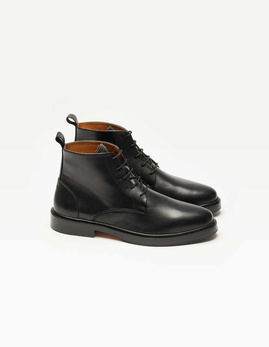 Bottines Guillaume - Cuir noir