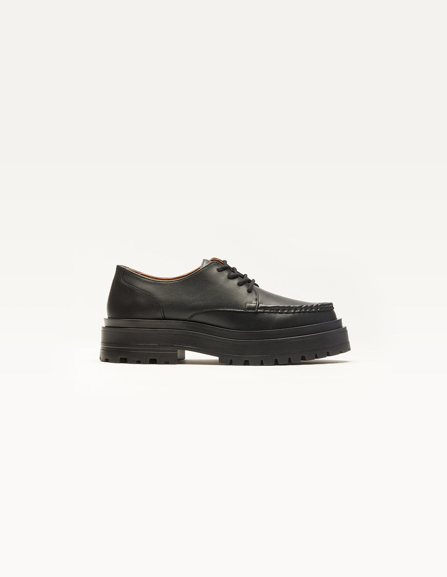 Derbies Madeline - Cuir noir