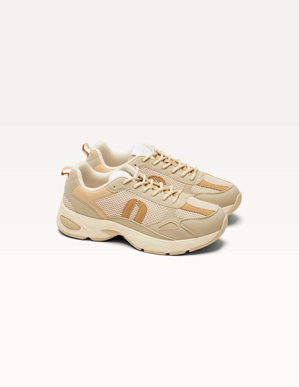 Low-top trainers Maé - Beige