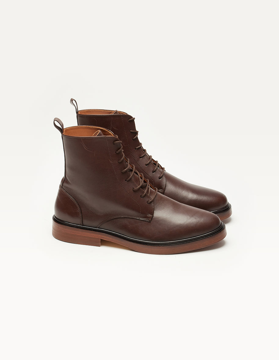 Bottines Timothée - Cuir marron