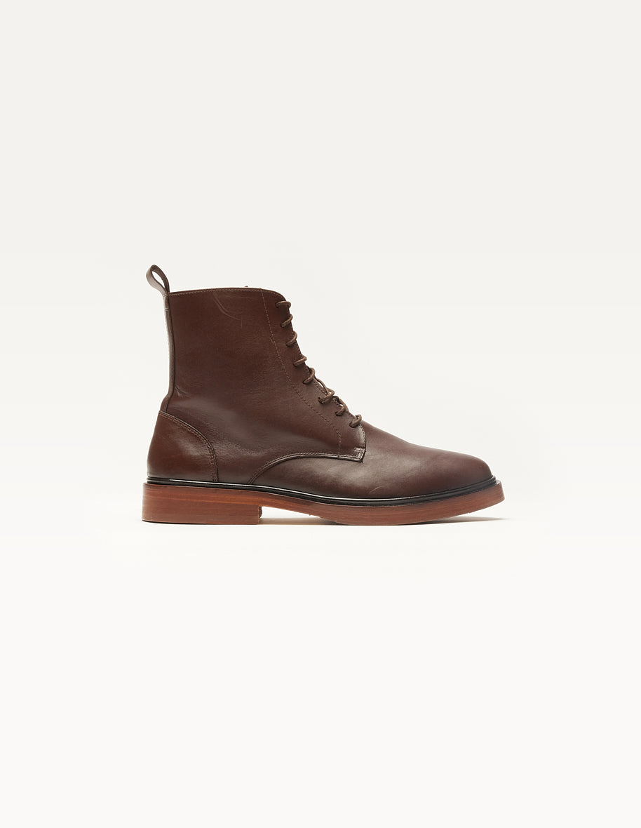 Bottines Timothée - Cuir marron