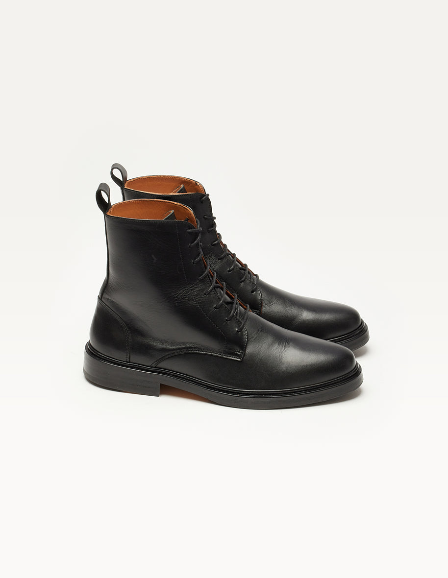 Bottines Timothée - Cuir noir