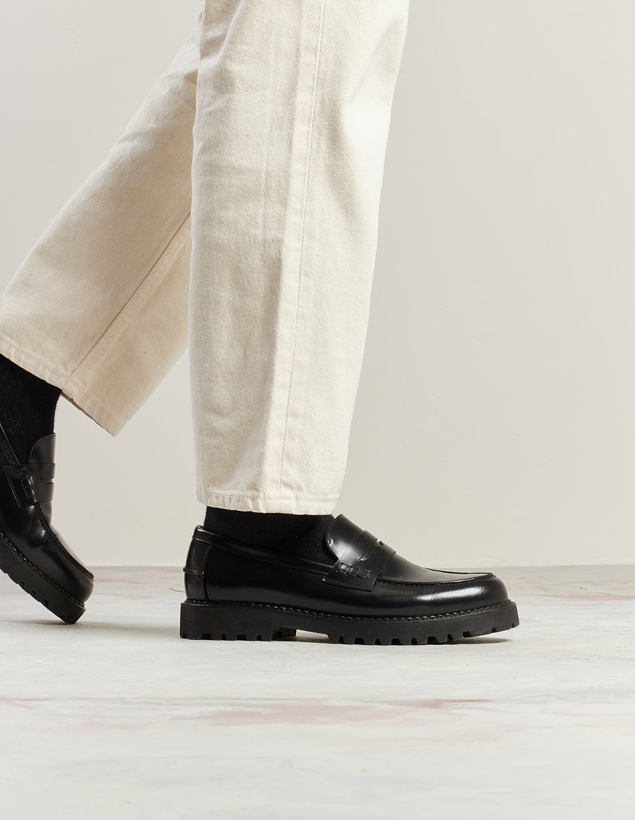 Loafers Elliot - Black box leather