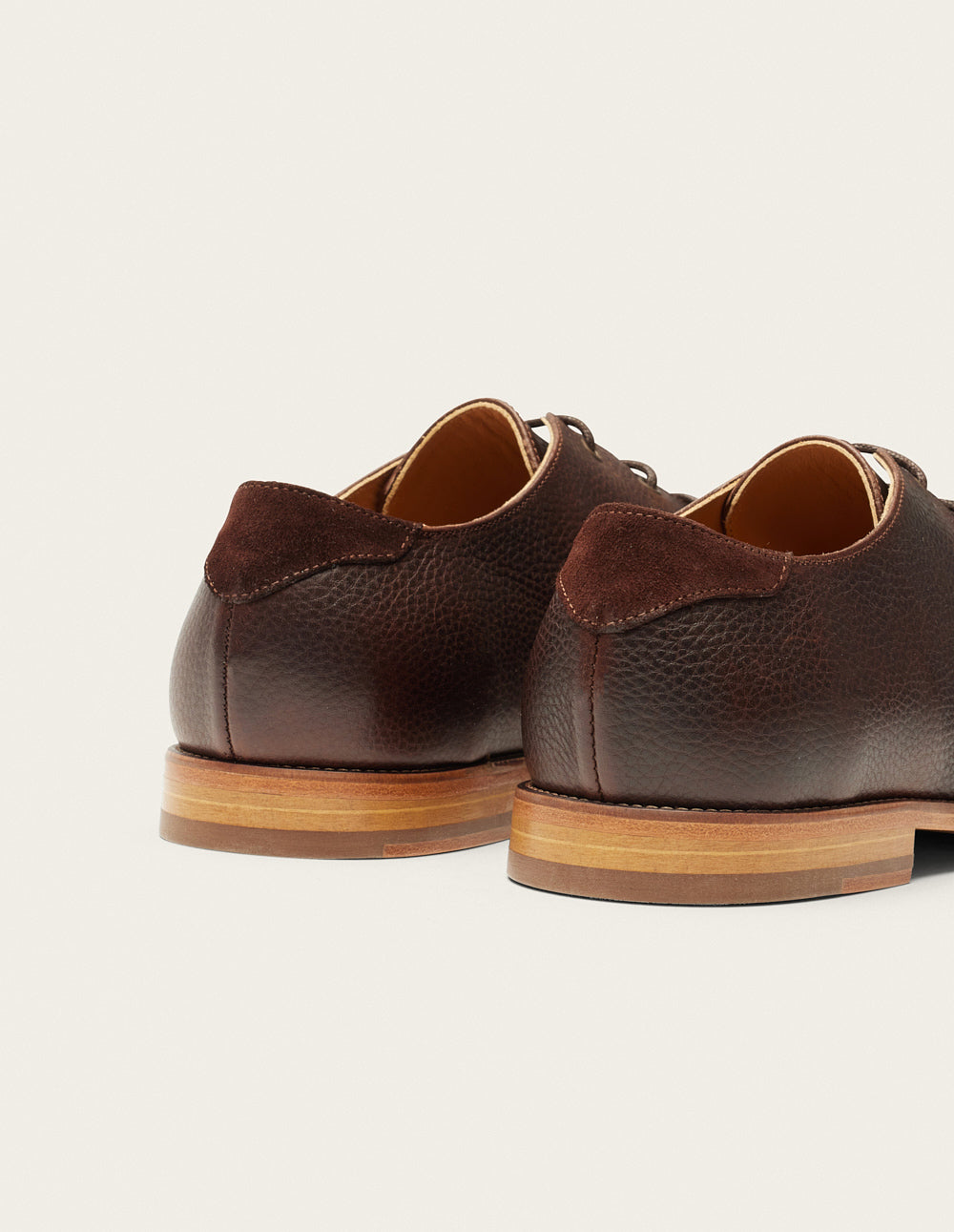 Derbies Alphonse - Pull-up Marron