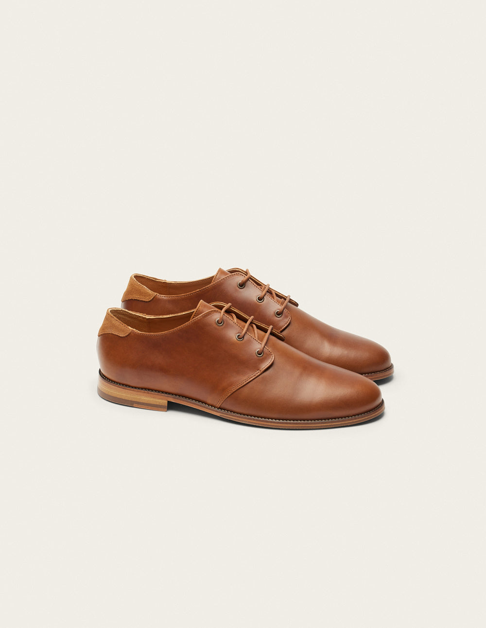 Derbies Alphonse - Pull-Up Honey leather