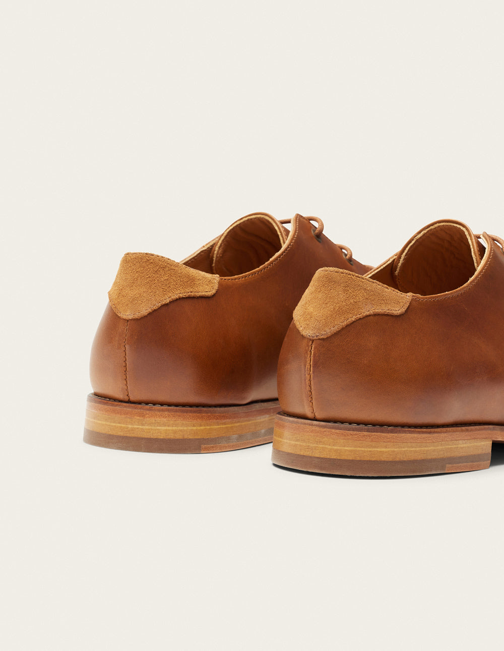 Derbies Alphonse - Pull-Up Honey leather