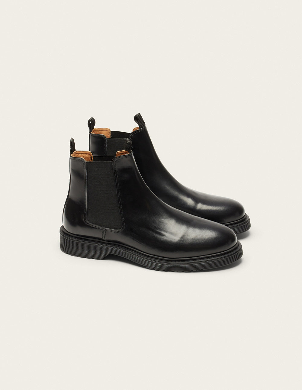 Bottines Axel - Cuir box noir