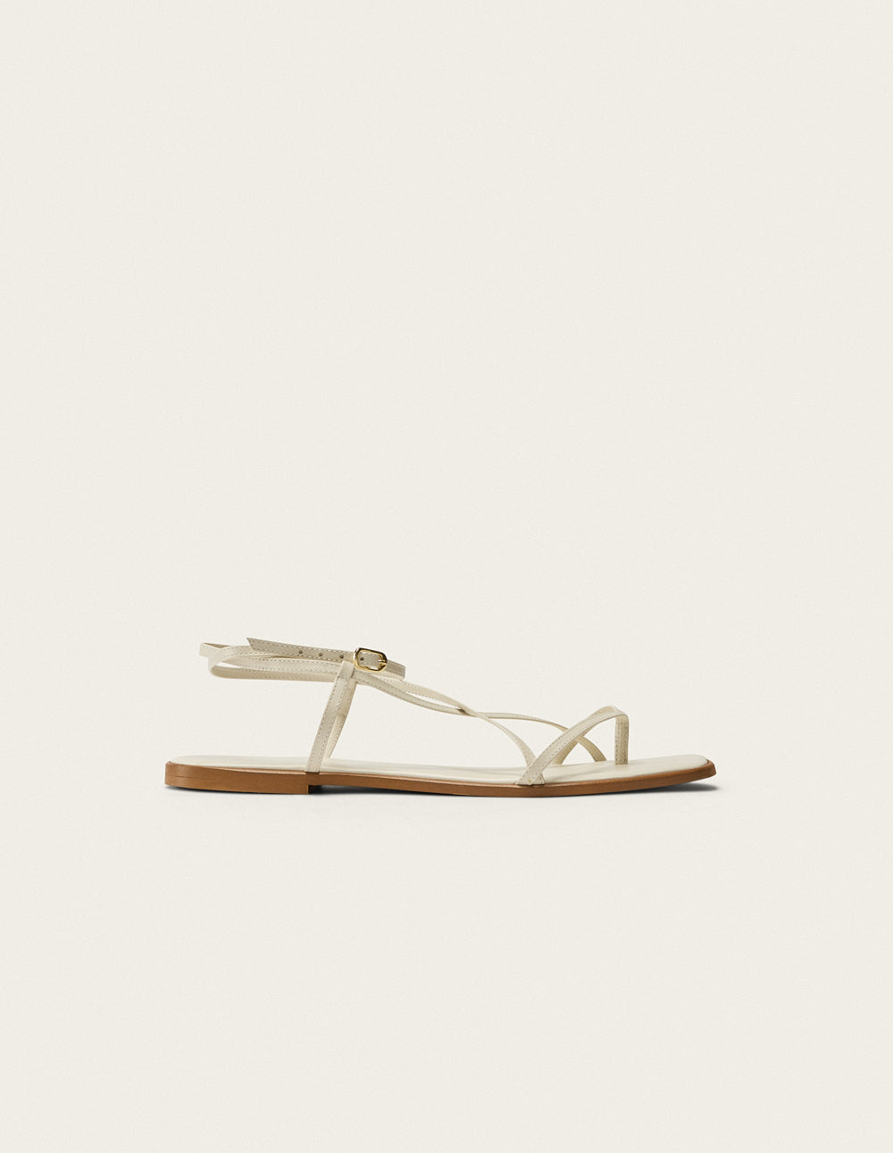 Bayli Sandals - Off-white leather