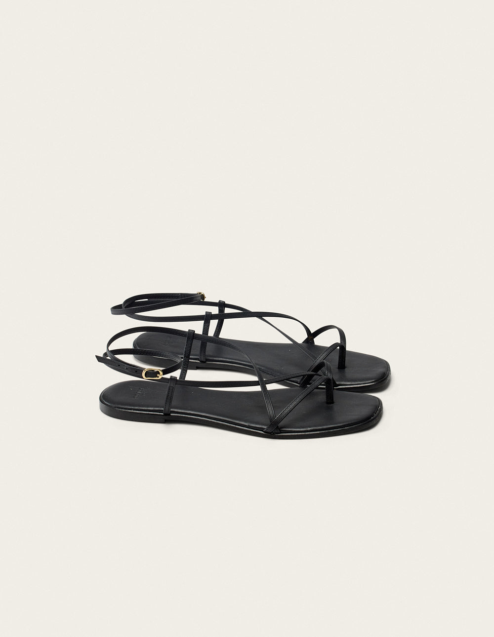 Sandales Bayli - Cuir noir