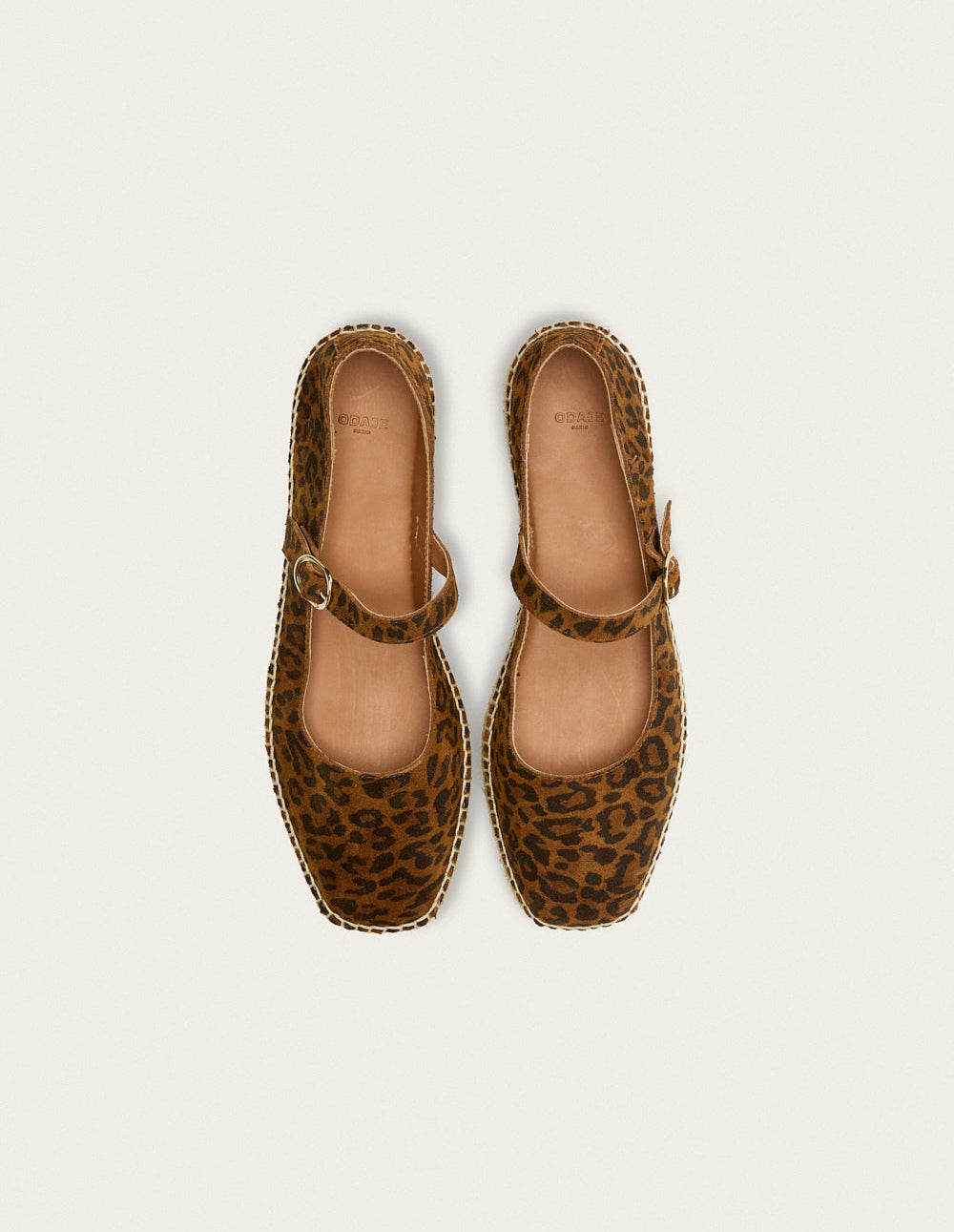 Espadrilles Bebi - Suède léopard