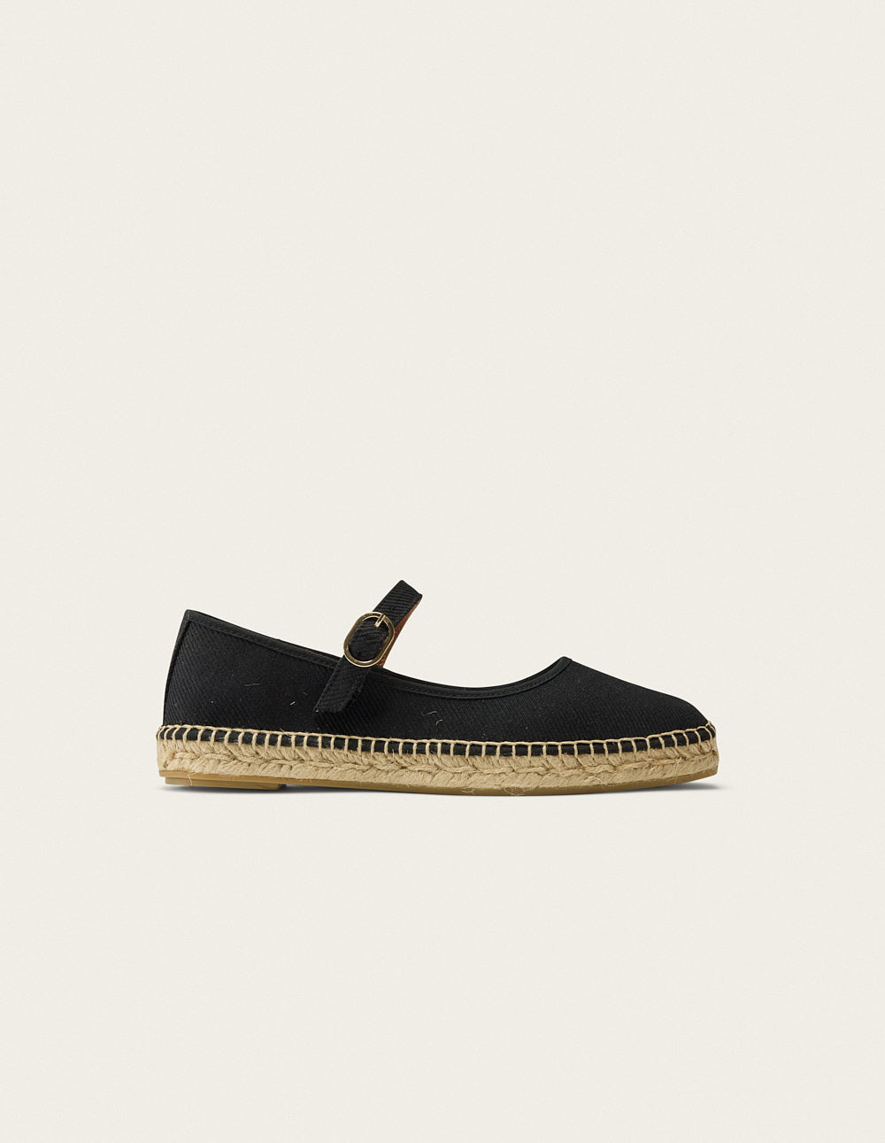 Bebi Espadrilles - Black canvas