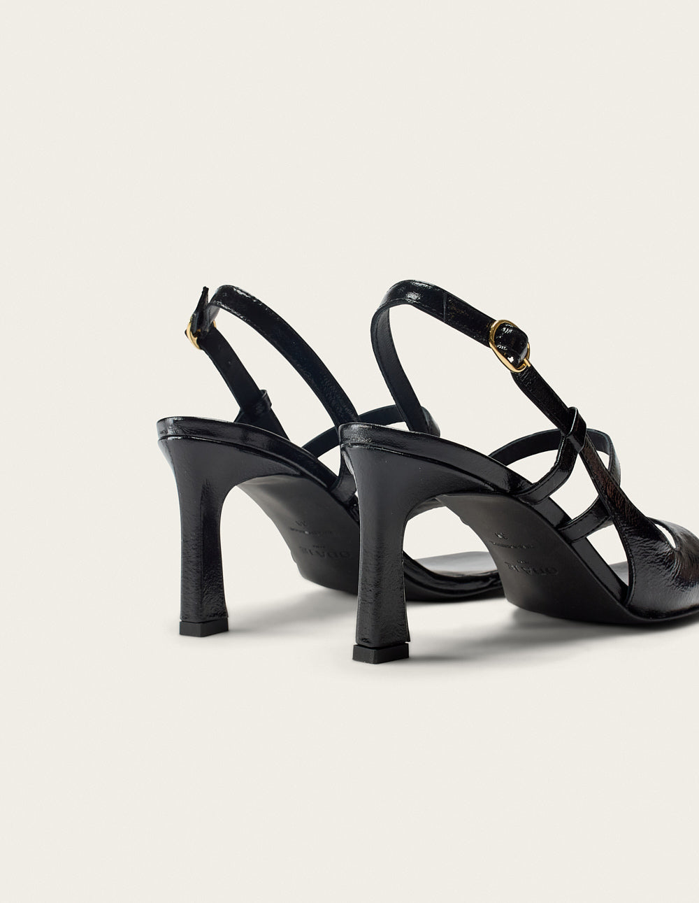 Casta Heeled sandals - Black leather