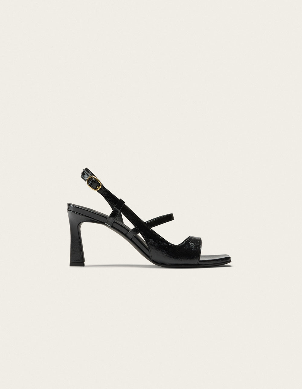 Casta Heeled sandals - Black leather