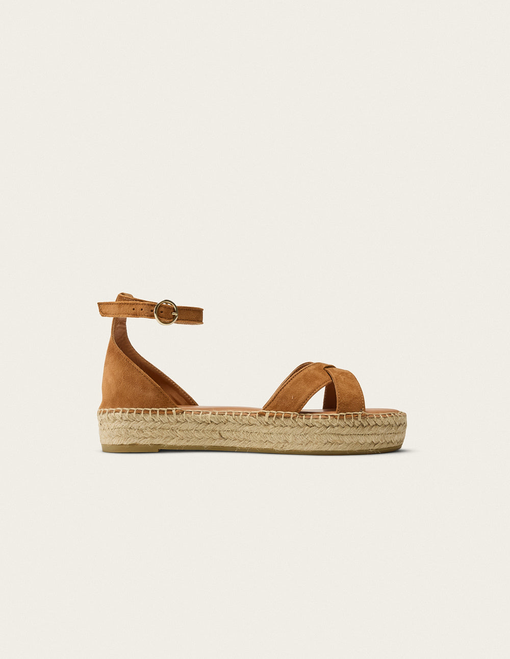 Espadrilles Catherine - Suède cognac