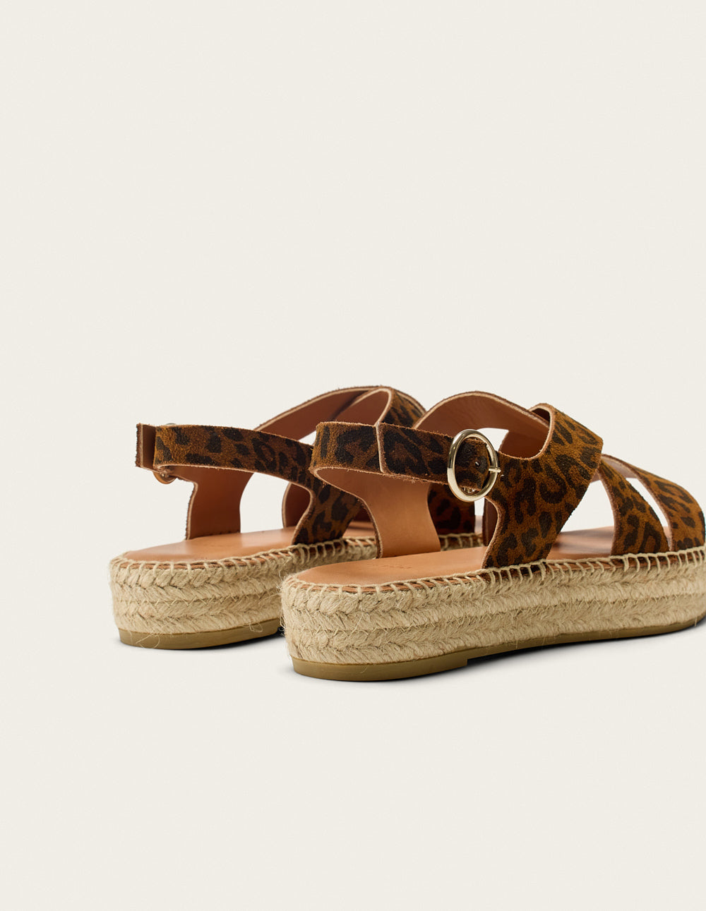 Chantal  Espadrilles - Leopard Suede