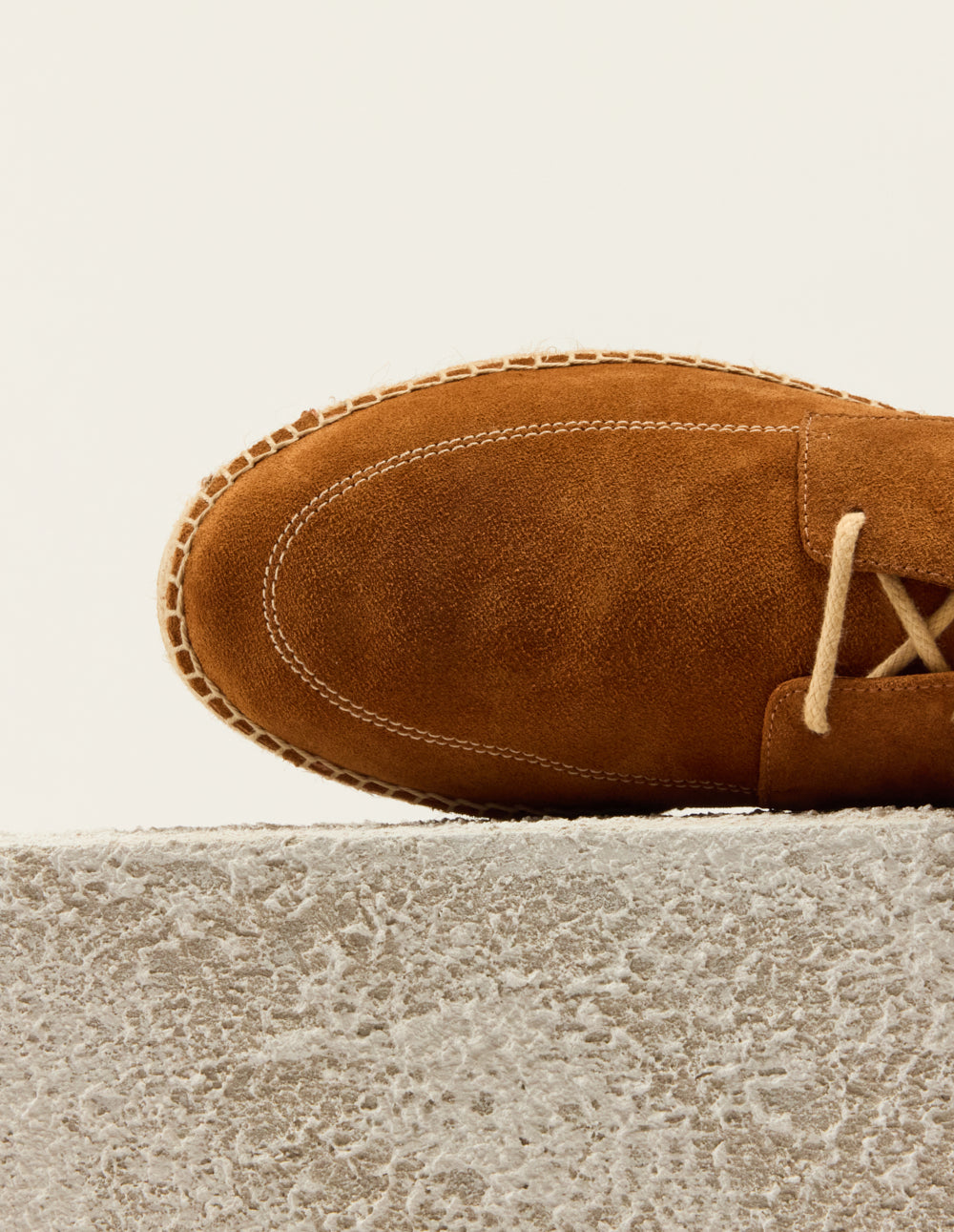 Espadrilles Charles - Suède cognac