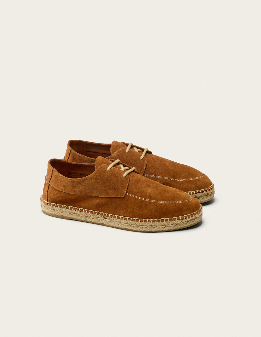 Espadrilles Charles - Suède cognac