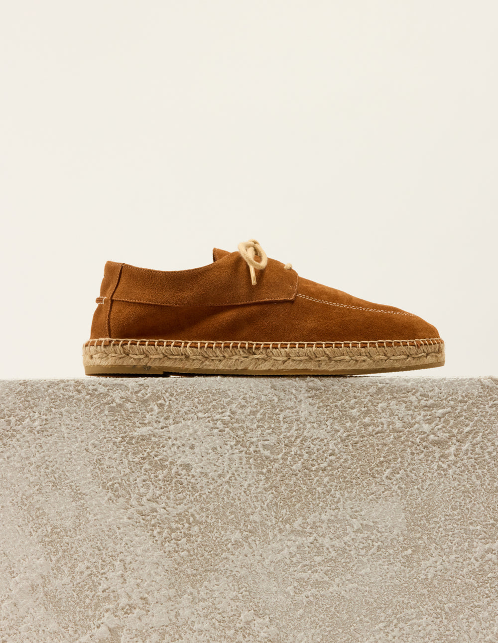 Espadrilles Charles - Suède cognac