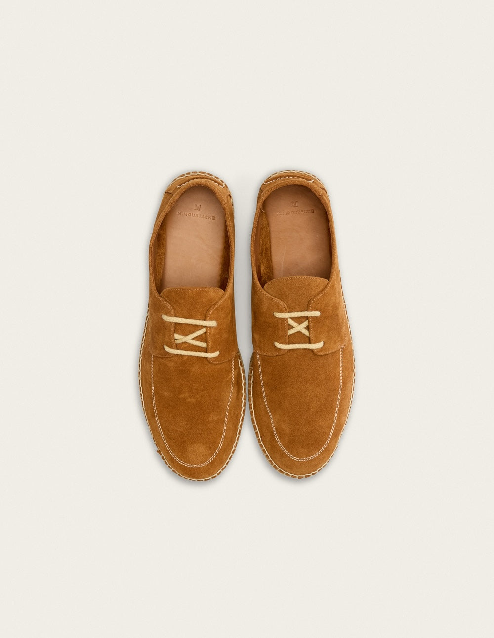 Espadrilles Charles - Suède cognac