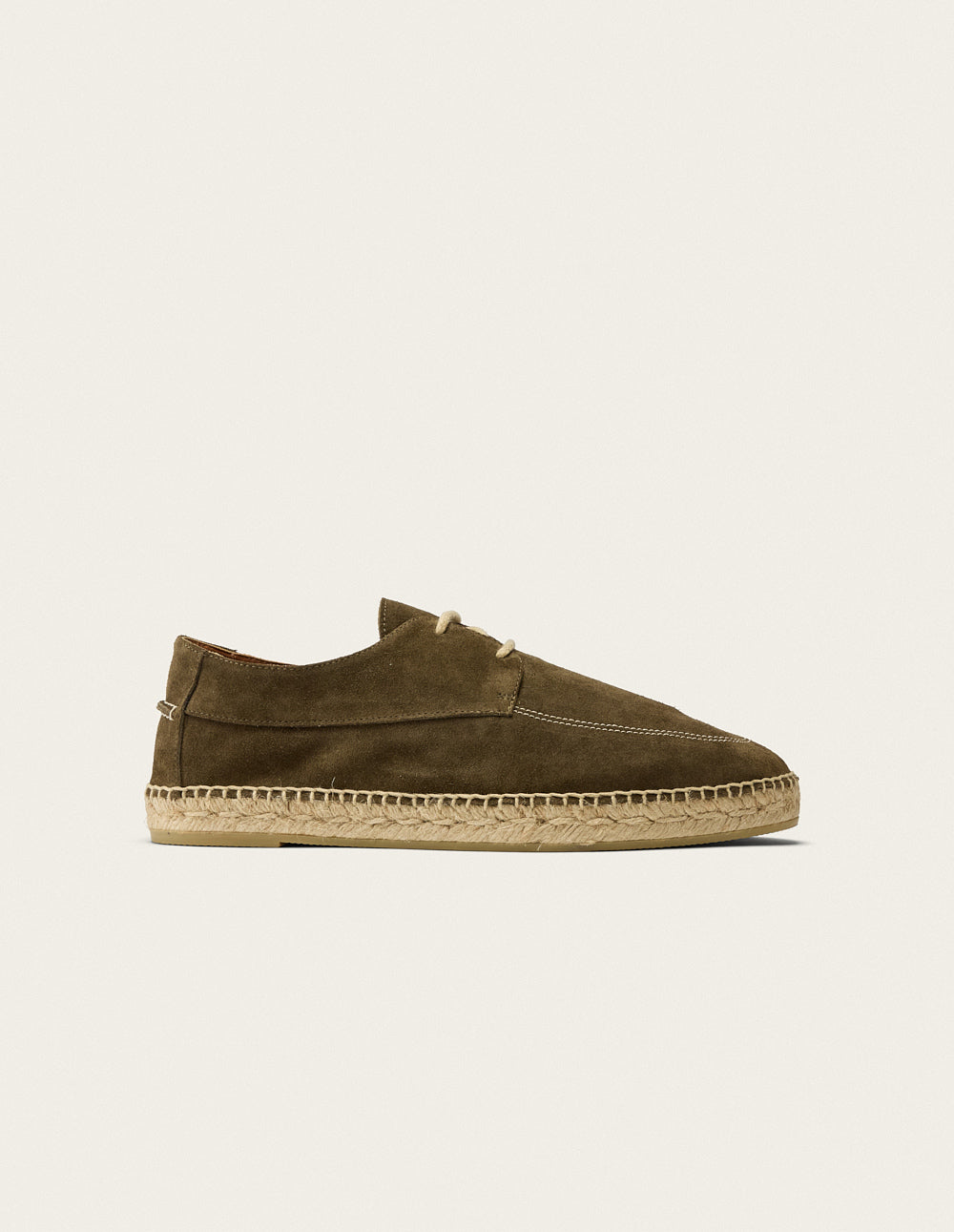 Espadrilles Charles - Khaki suede