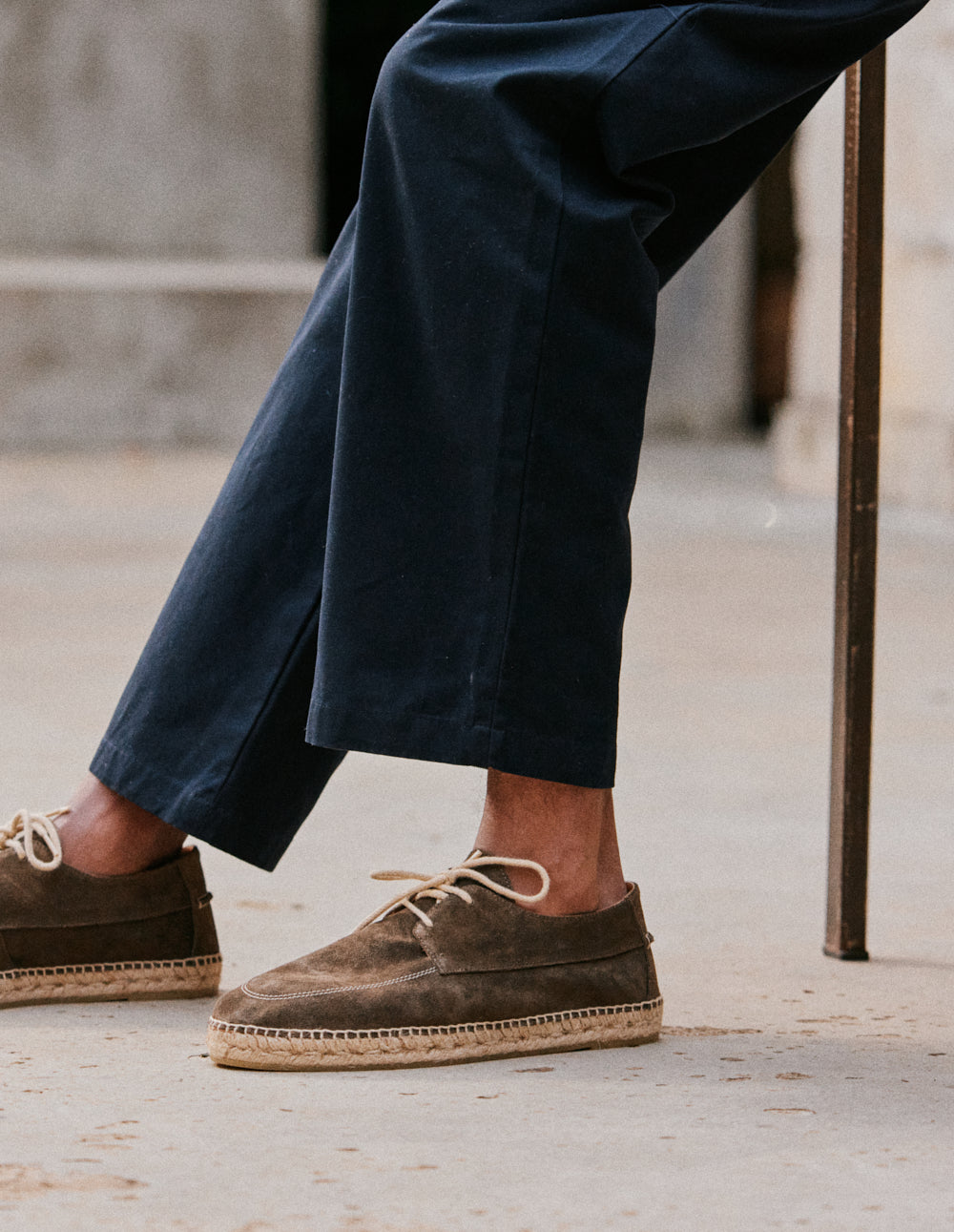 Espadrilles Charles - Suède kaki