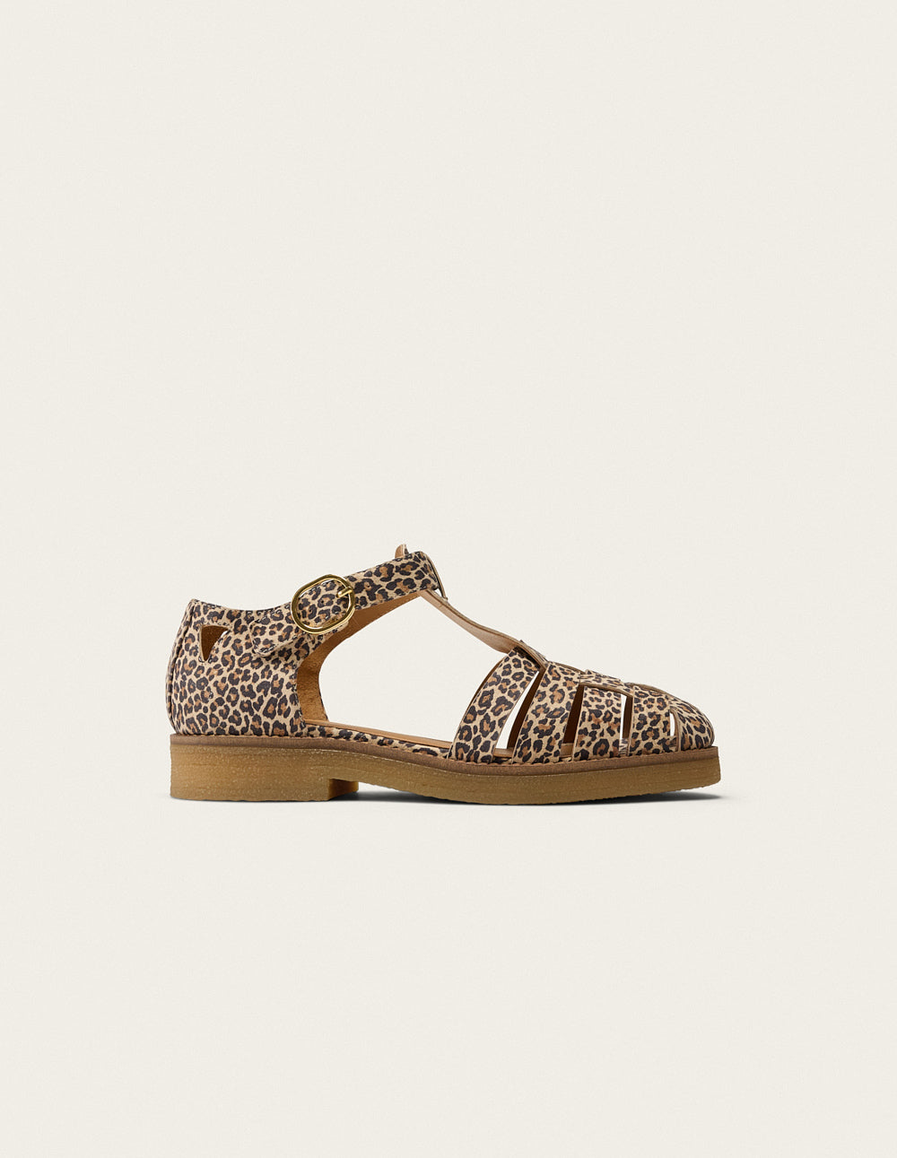 Sandals Charlie - Leopard leather