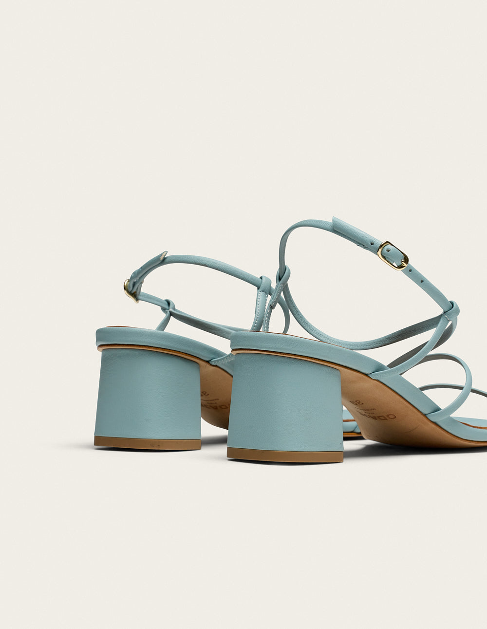 Cola Heeled sandals - Sky Leather