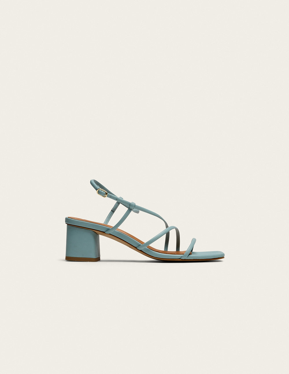 Cola Heeled sandals - Sky Leather