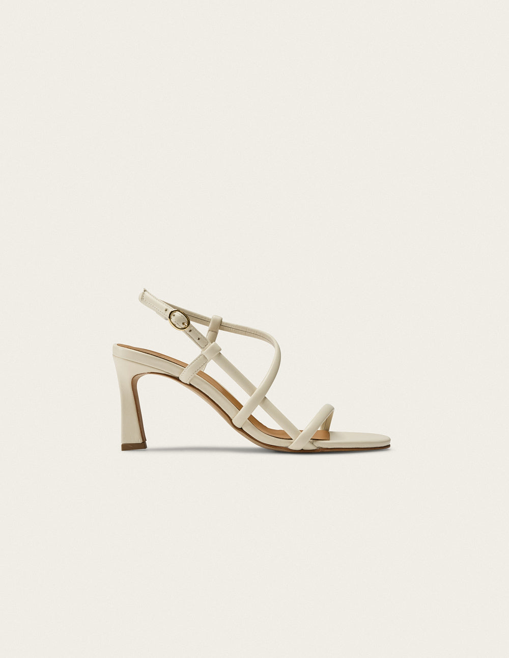 Colada Heeled sandals - Ecru Leather